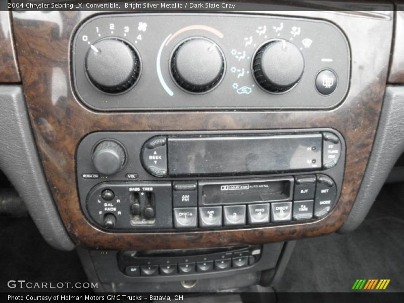 Bright Silver Metallic / Dark Slate Gray 2004 Chrysler Sebring LXi Convertible