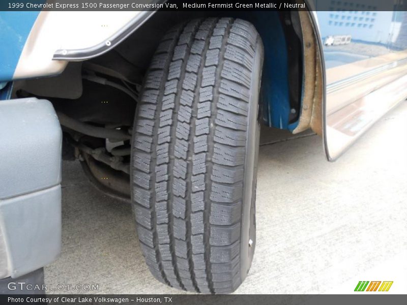 Medium Fernmist Green Metallic / Neutral 1999 Chevrolet Express 1500 Passenger Conversion Van
