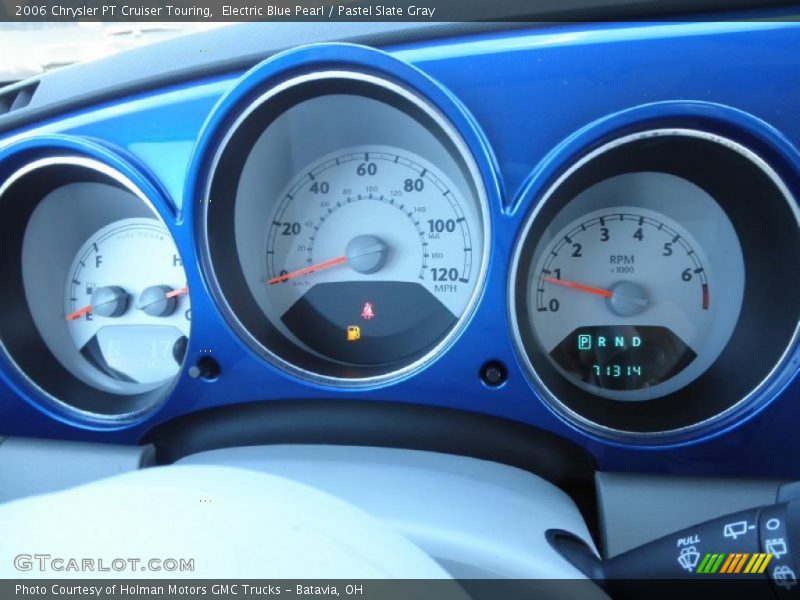 Electric Blue Pearl / Pastel Slate Gray 2006 Chrysler PT Cruiser Touring