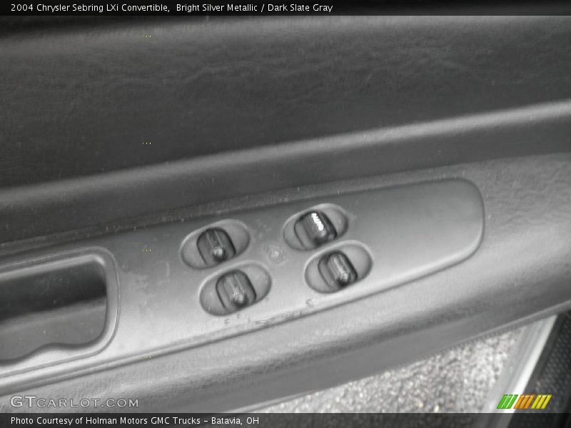 Bright Silver Metallic / Dark Slate Gray 2004 Chrysler Sebring LXi Convertible