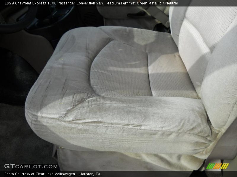 Medium Fernmist Green Metallic / Neutral 1999 Chevrolet Express 1500 Passenger Conversion Van