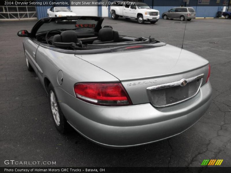 Bright Silver Metallic / Dark Slate Gray 2004 Chrysler Sebring LXi Convertible