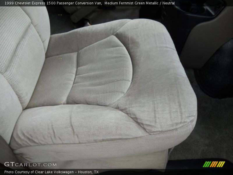 Medium Fernmist Green Metallic / Neutral 1999 Chevrolet Express 1500 Passenger Conversion Van