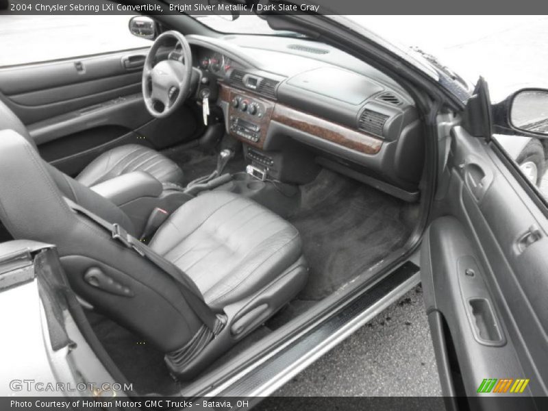 Bright Silver Metallic / Dark Slate Gray 2004 Chrysler Sebring LXi Convertible