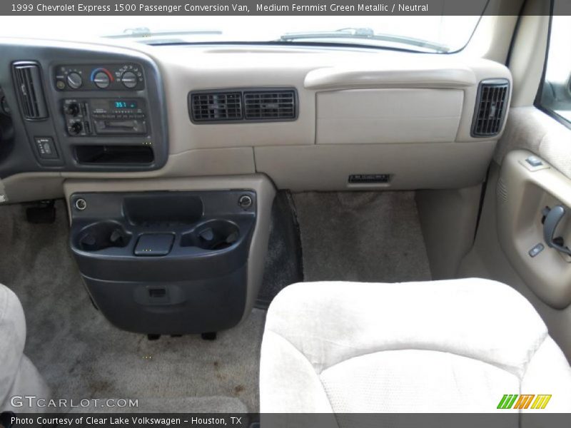 Medium Fernmist Green Metallic / Neutral 1999 Chevrolet Express 1500 Passenger Conversion Van