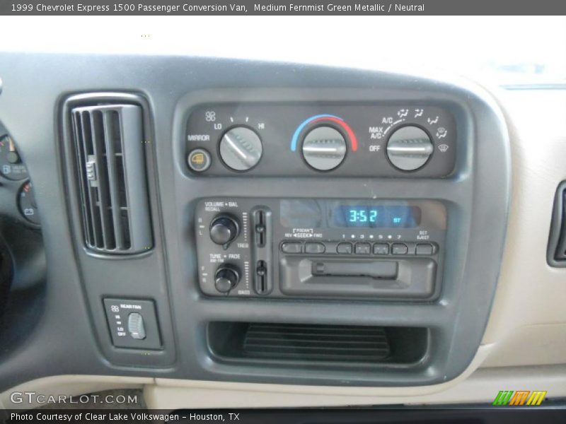 Medium Fernmist Green Metallic / Neutral 1999 Chevrolet Express 1500 Passenger Conversion Van