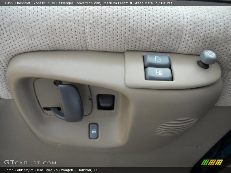 Medium Fernmist Green Metallic / Neutral 1999 Chevrolet Express 1500 Passenger Conversion Van