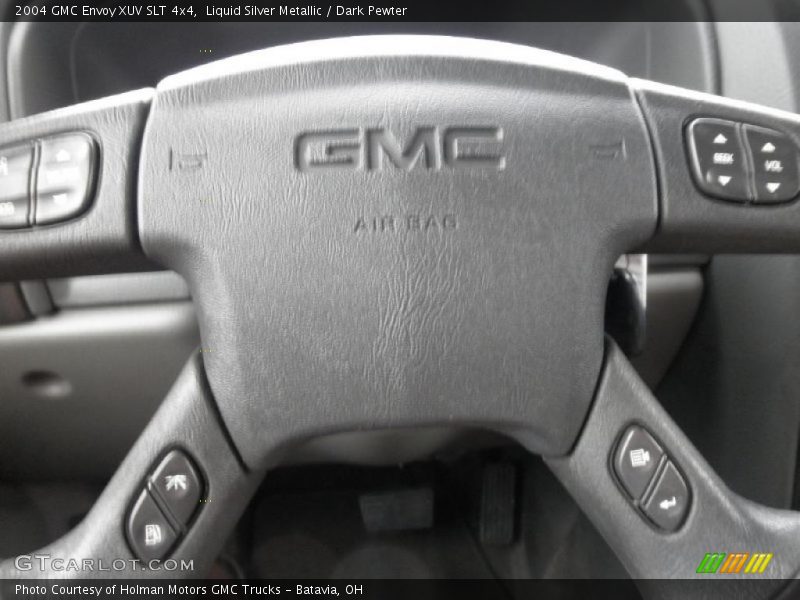 Liquid Silver Metallic / Dark Pewter 2004 GMC Envoy XUV SLT 4x4
