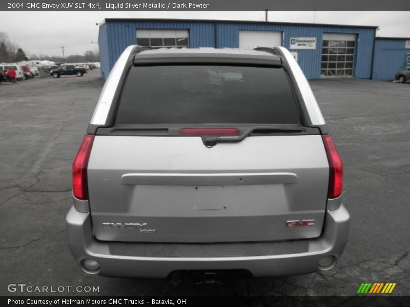 Liquid Silver Metallic / Dark Pewter 2004 GMC Envoy XUV SLT 4x4