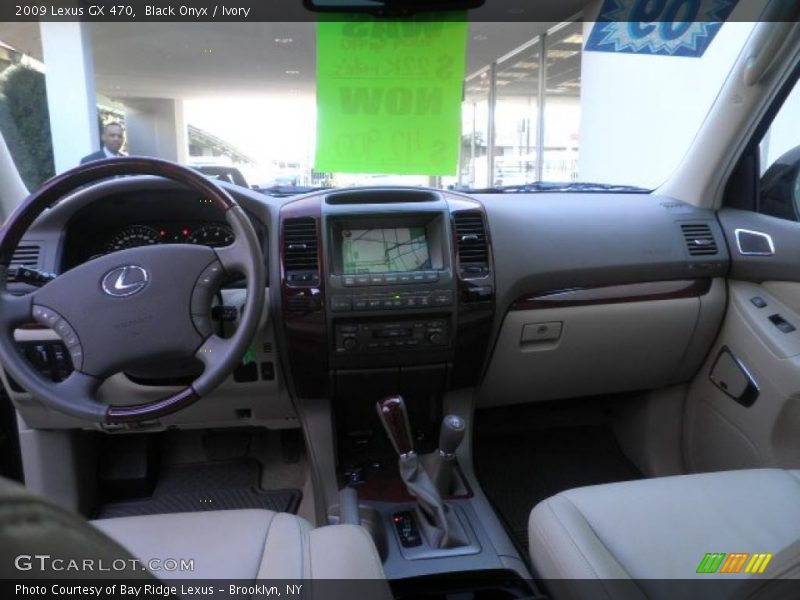 Black Onyx / Ivory 2009 Lexus GX 470