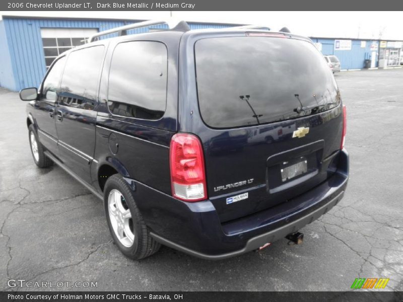 Dark Blue Metallic / Medium Gray 2006 Chevrolet Uplander LT