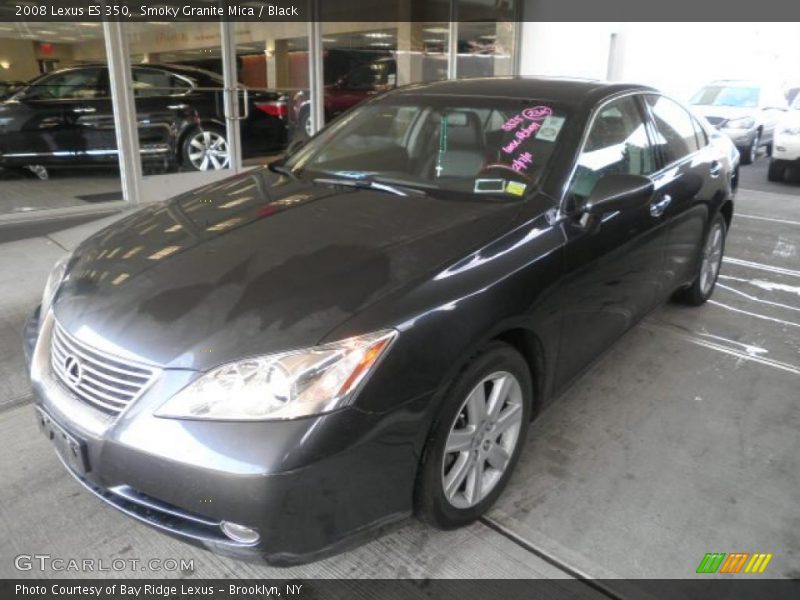 Smoky Granite Mica / Black 2008 Lexus ES 350