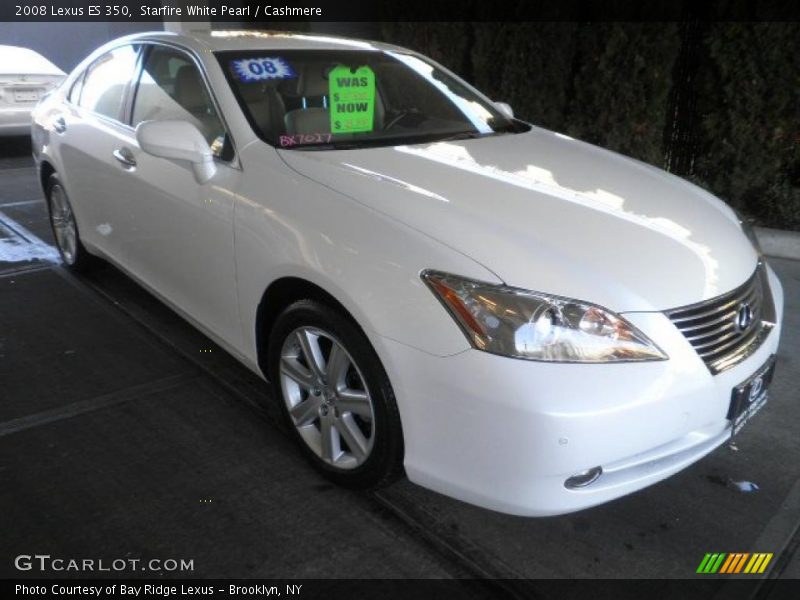 Starfire White Pearl / Cashmere 2008 Lexus ES 350