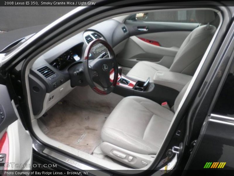 Smoky Granite Mica / Light Gray 2008 Lexus ES 350
