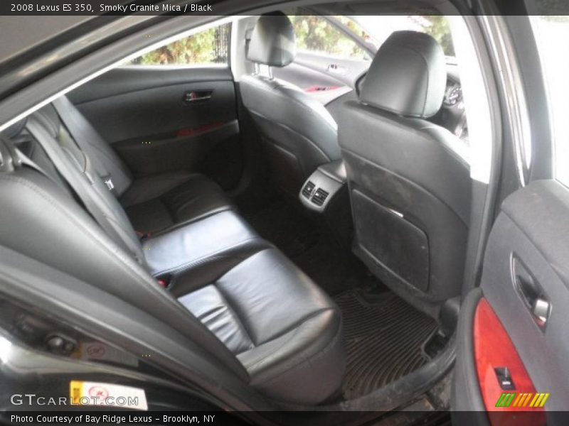 Smoky Granite Mica / Black 2008 Lexus ES 350