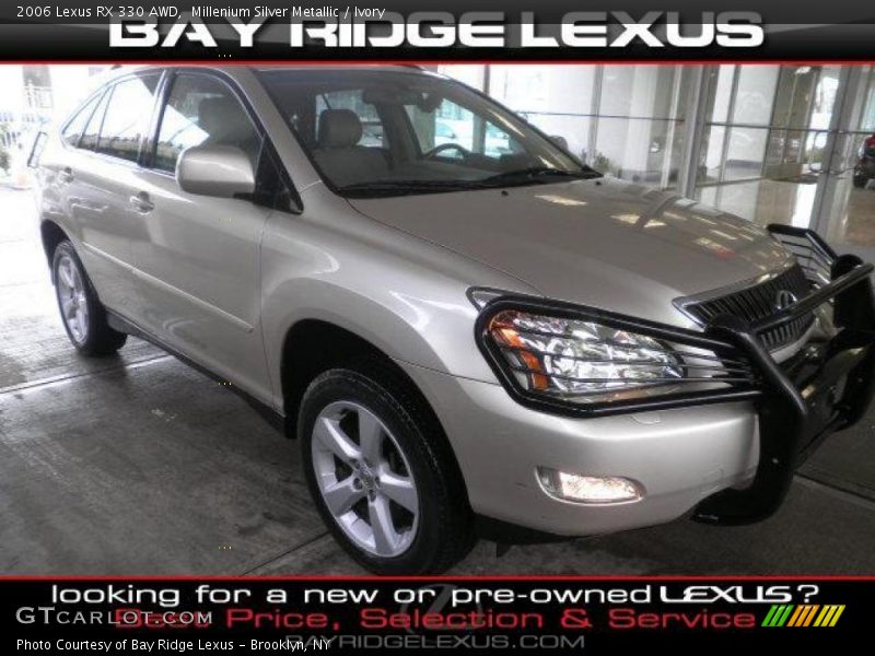 Millenium Silver Metallic / Ivory 2006 Lexus RX 330 AWD