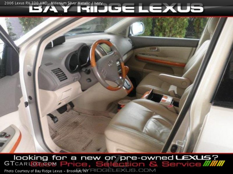 Millenium Silver Metallic / Ivory 2006 Lexus RX 330 AWD