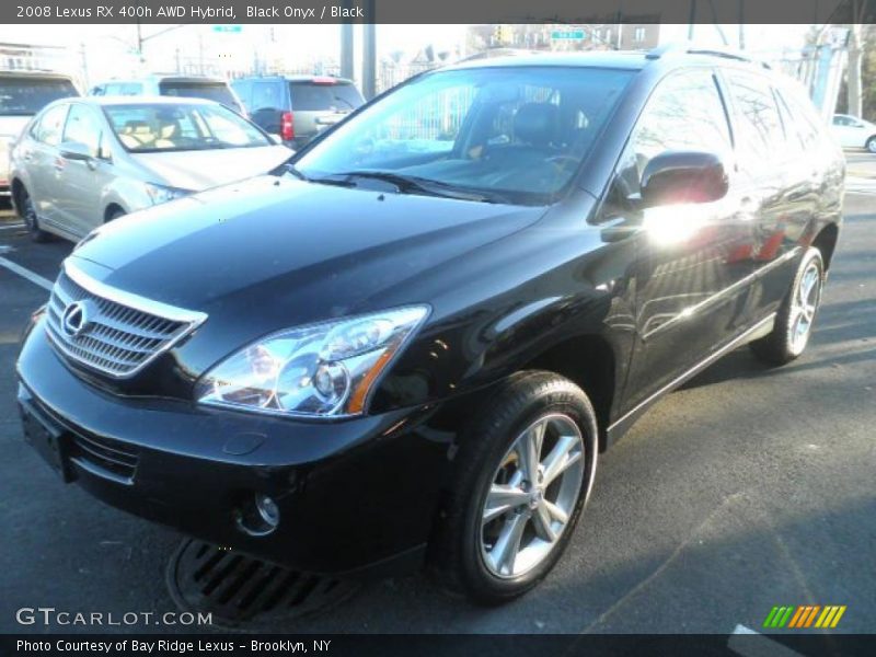 Black Onyx / Black 2008 Lexus RX 400h AWD Hybrid