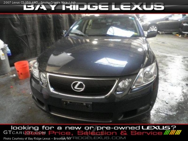 Smoky Granite Mica / Ash 2007 Lexus GS 350 AWD