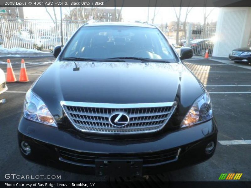 Black Onyx / Black 2008 Lexus RX 400h AWD Hybrid