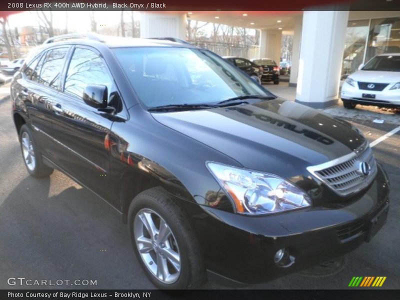 Black Onyx / Black 2008 Lexus RX 400h AWD Hybrid