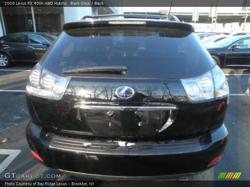 Black Onyx / Black 2008 Lexus RX 400h AWD Hybrid