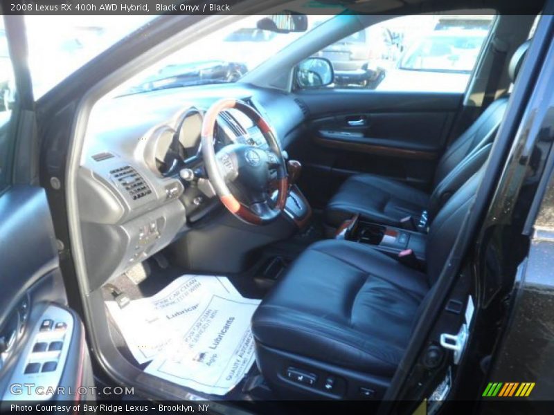 Black Onyx / Black 2008 Lexus RX 400h AWD Hybrid