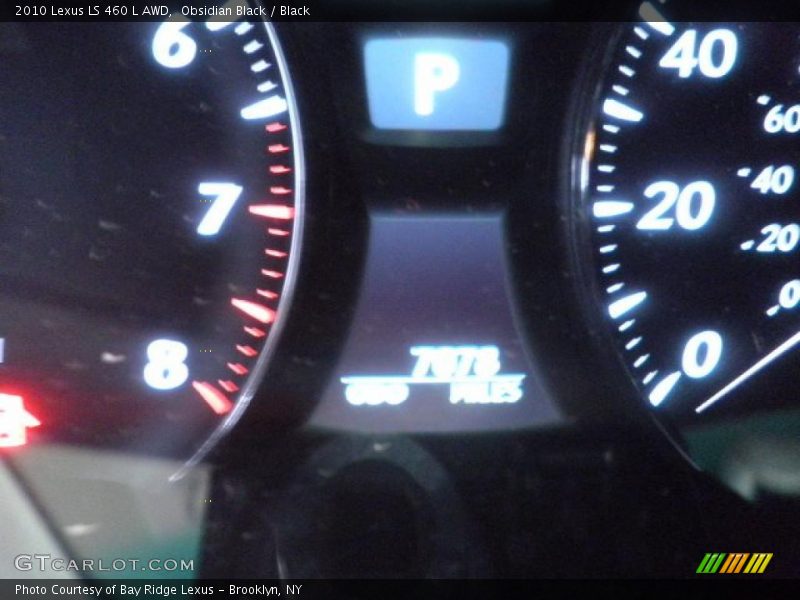 Obsidian Black / Black 2010 Lexus LS 460 L AWD