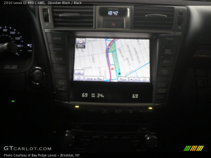 Obsidian Black / Black 2010 Lexus LS 460 L AWD