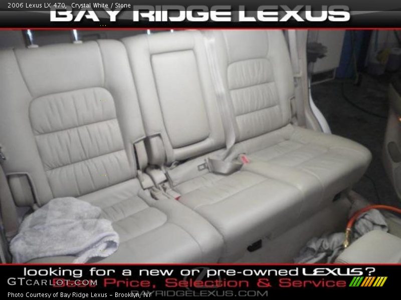 Crystal White / Stone 2006 Lexus LX 470