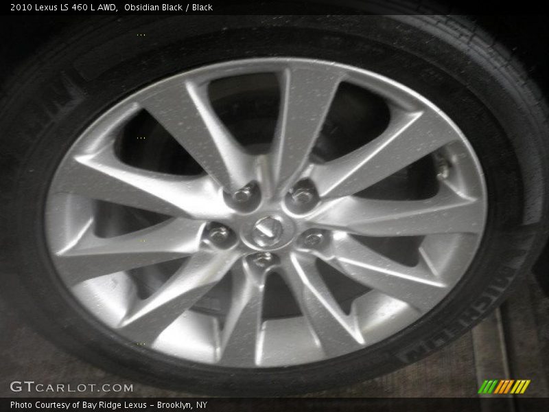 Obsidian Black / Black 2010 Lexus LS 460 L AWD