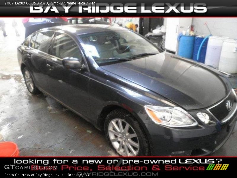 Smoky Granite Mica / Ash 2007 Lexus GS 350 AWD