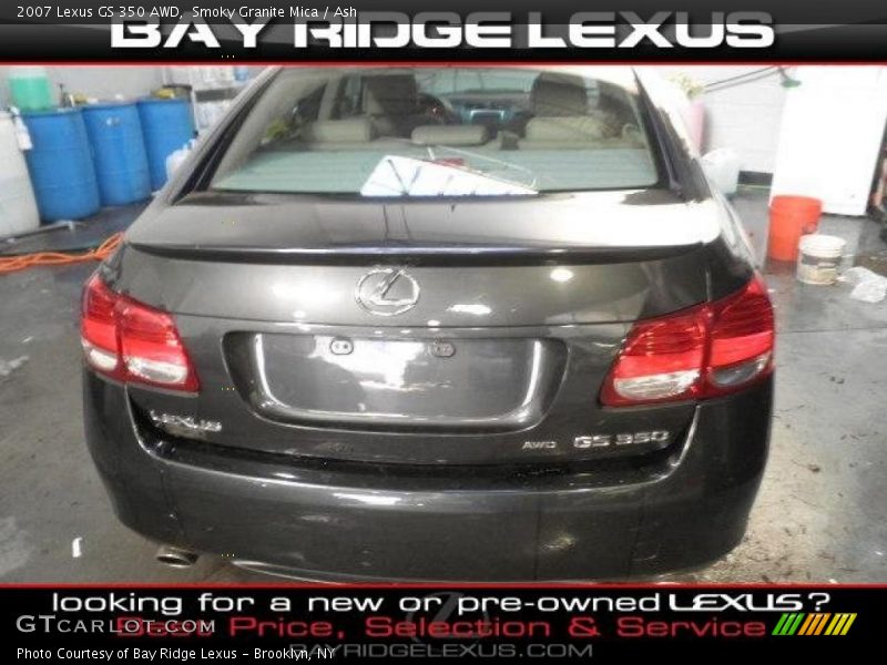 Smoky Granite Mica / Ash 2007 Lexus GS 350 AWD