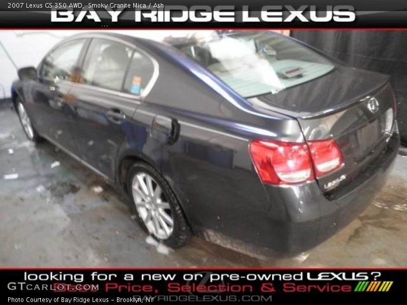 Smoky Granite Mica / Ash 2007 Lexus GS 350 AWD
