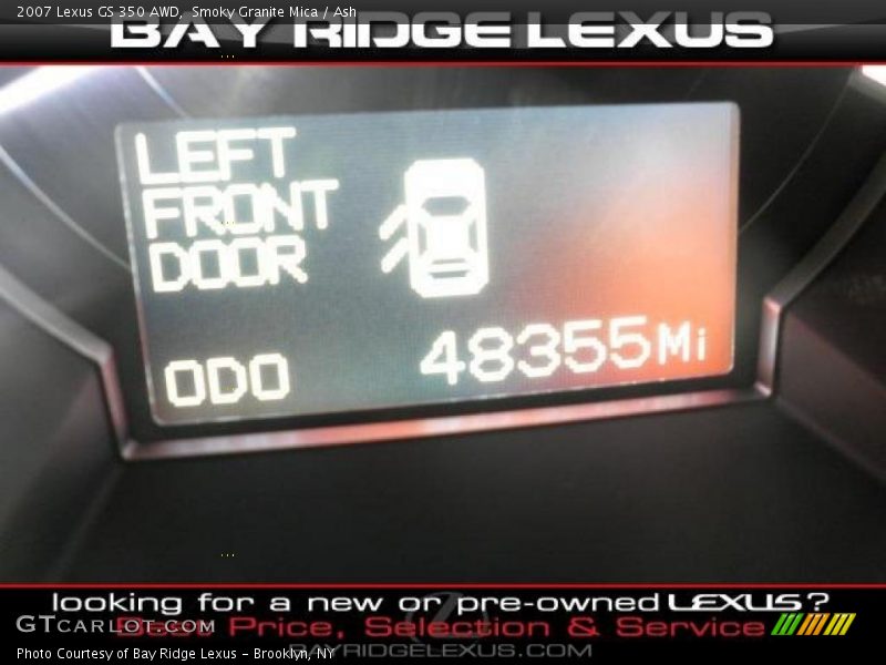Smoky Granite Mica / Ash 2007 Lexus GS 350 AWD