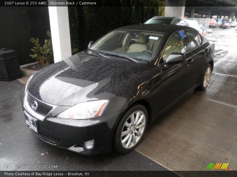 Obsidian Black / Cashmere 2007 Lexus IS 250 AWD