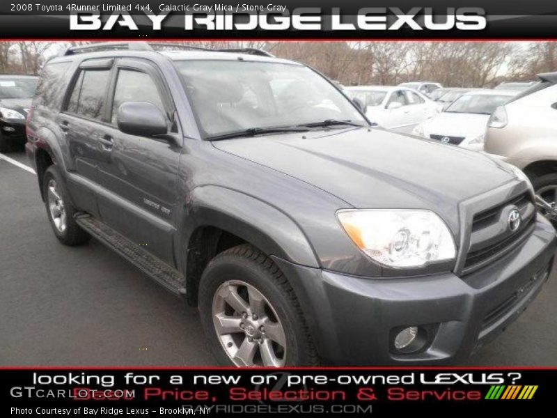 Galactic Gray Mica / Stone Gray 2008 Toyota 4Runner Limited 4x4