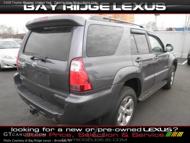 Galactic Gray Mica / Stone Gray 2008 Toyota 4Runner Limited 4x4