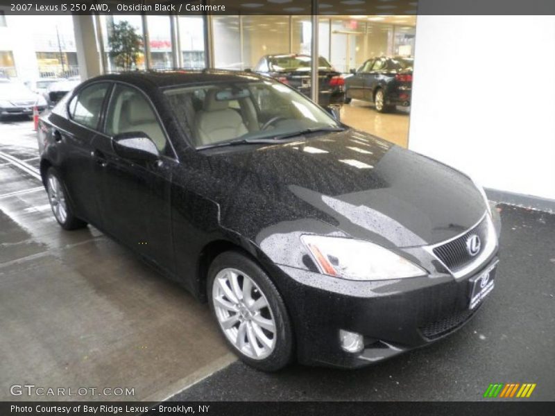 Obsidian Black / Cashmere 2007 Lexus IS 250 AWD
