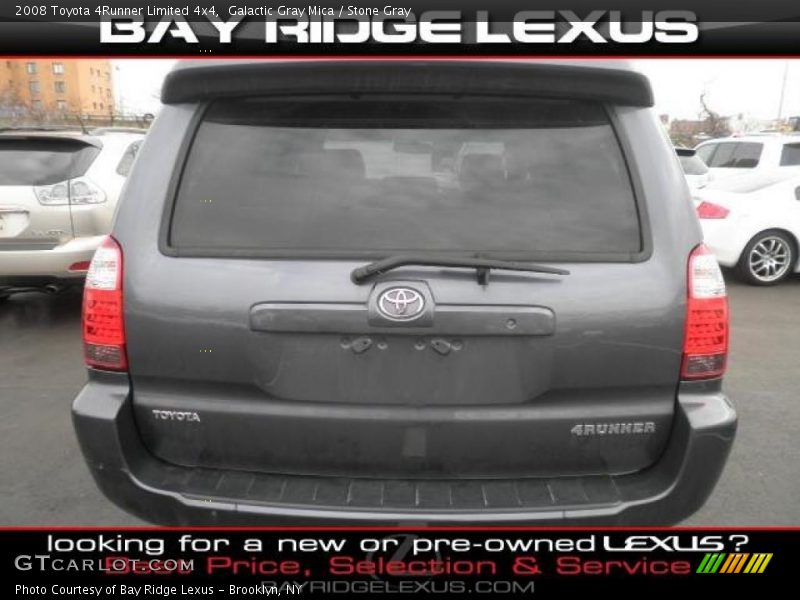 Galactic Gray Mica / Stone Gray 2008 Toyota 4Runner Limited 4x4
