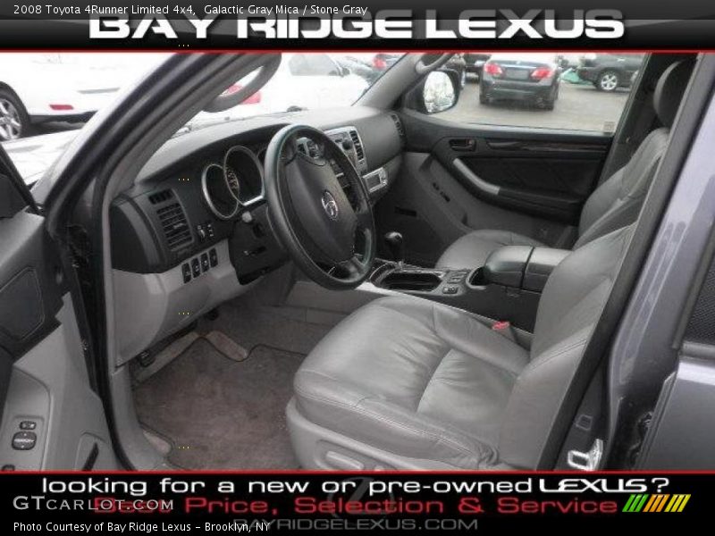 Galactic Gray Mica / Stone Gray 2008 Toyota 4Runner Limited 4x4