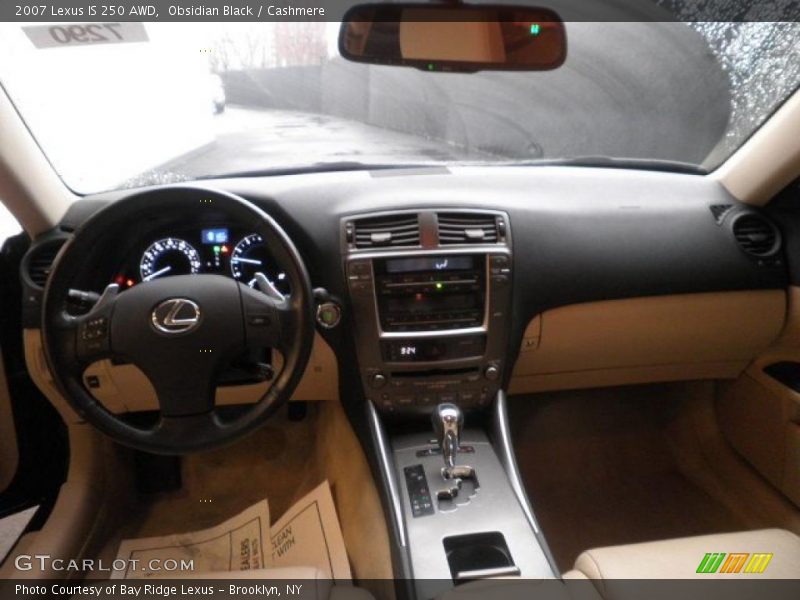 Obsidian Black / Cashmere 2007 Lexus IS 250 AWD