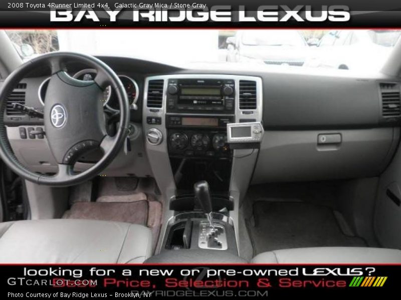 Galactic Gray Mica / Stone Gray 2008 Toyota 4Runner Limited 4x4