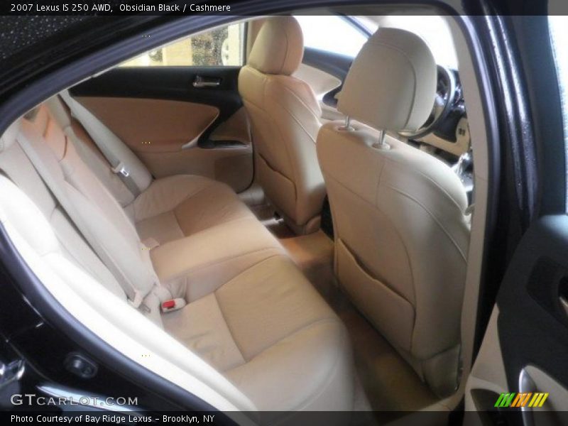 Obsidian Black / Cashmere 2007 Lexus IS 250 AWD