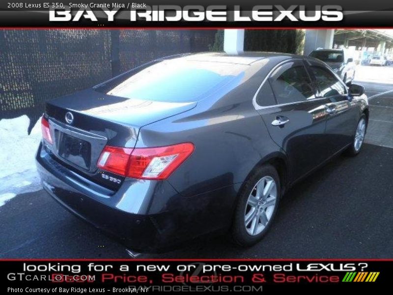 Smoky Granite Mica / Black 2008 Lexus ES 350