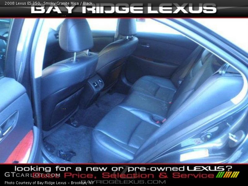 Smoky Granite Mica / Black 2008 Lexus ES 350