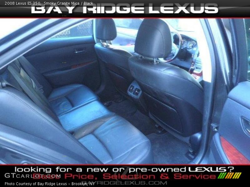 Smoky Granite Mica / Black 2008 Lexus ES 350