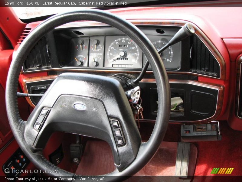  1990 F150 XLT Lariat Regular Cab Steering Wheel
