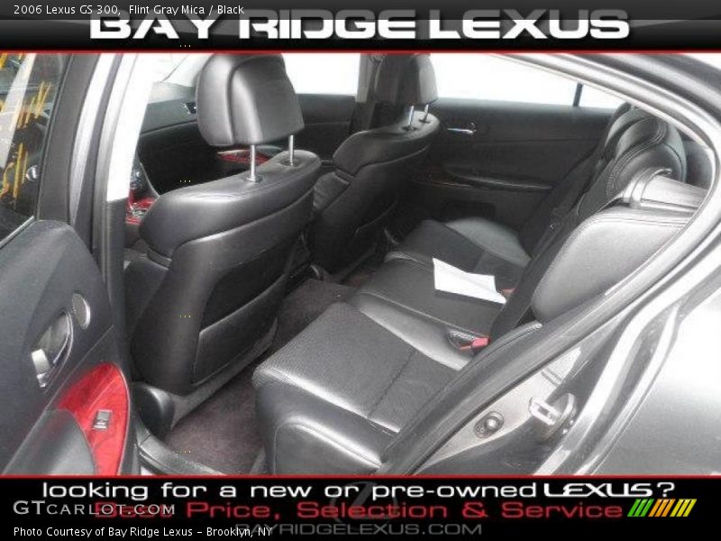 Flint Gray Mica / Black 2006 Lexus GS 300