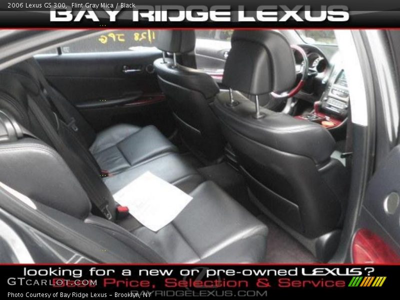 Flint Gray Mica / Black 2006 Lexus GS 300